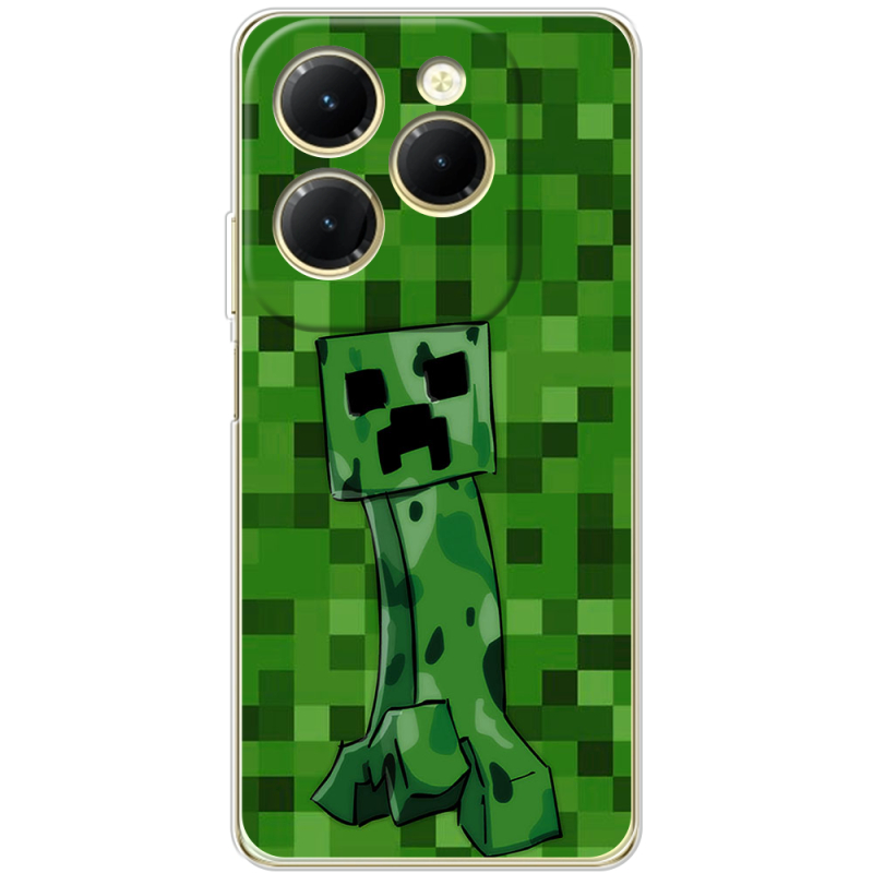 Чехол BoxFace Infinix Hot 40 Minecraft Creeper