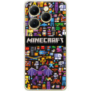 Чехол BoxFace Infinix Hot 40 Minecraft Mobbery