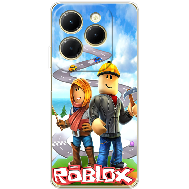 Чехол BoxFace Infinix Hot 40 Roblox Білдерман