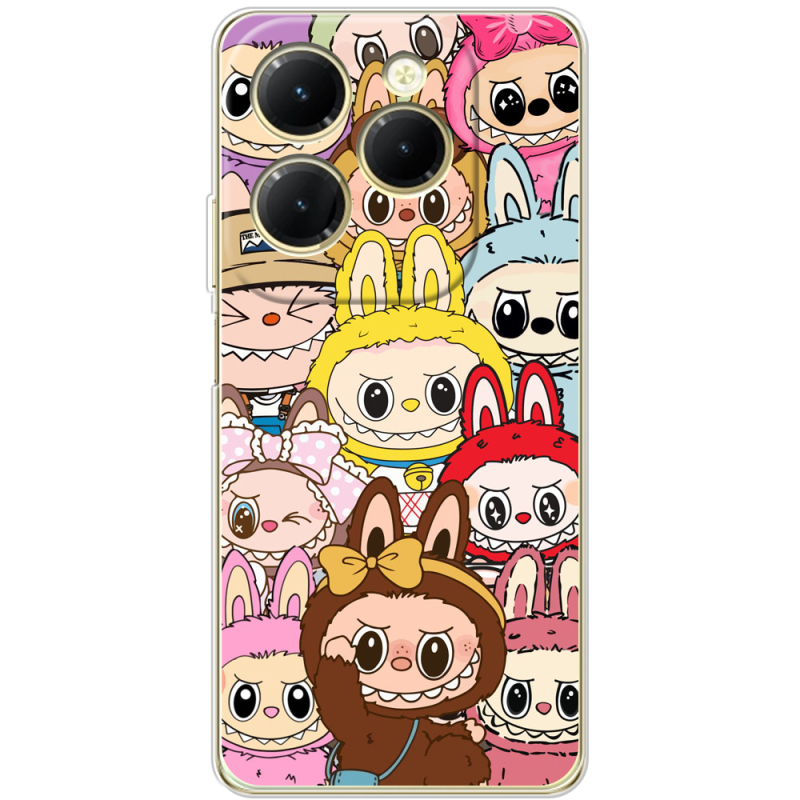 Чехол BoxFace Infinix Hot 40 Labubu