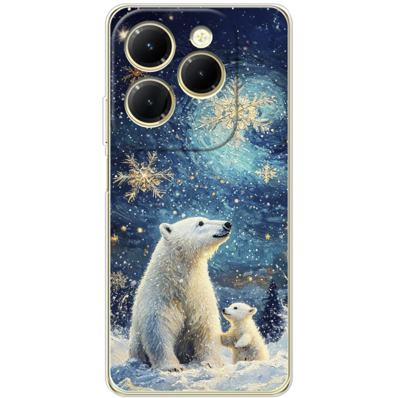 Чехол BoxFace Infinix Hot 40 Північні ведмеді