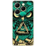 Чехол BoxFace Infinix Hot 40 Masonic Owl