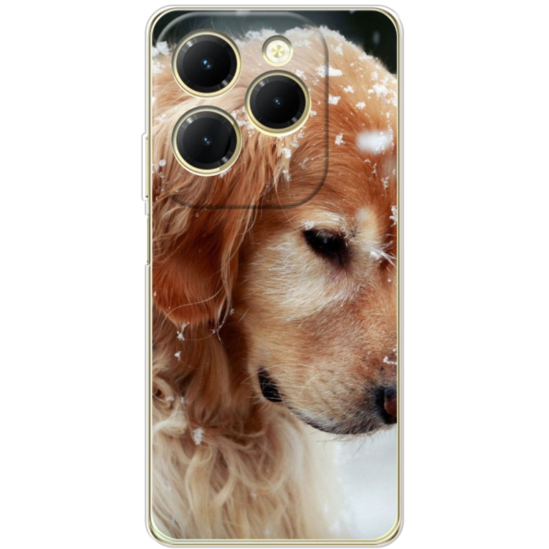 Чехол BoxFace Infinix Hot 40 Golden Retriever