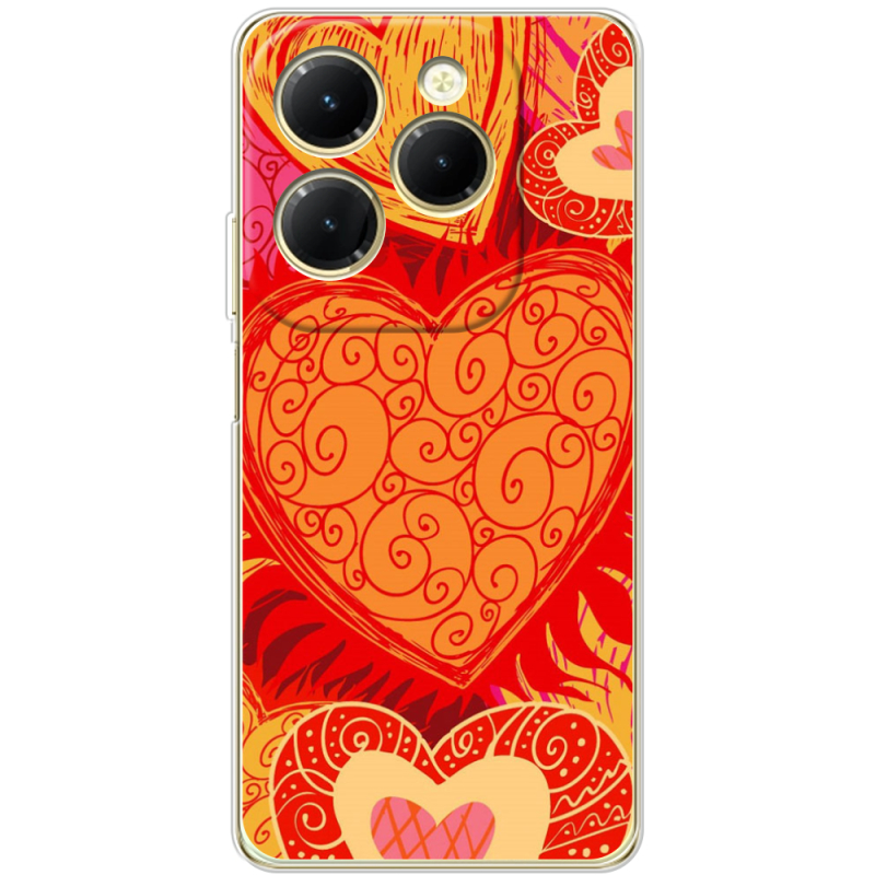 Чехол BoxFace Infinix Hot 40 Warm Hearts