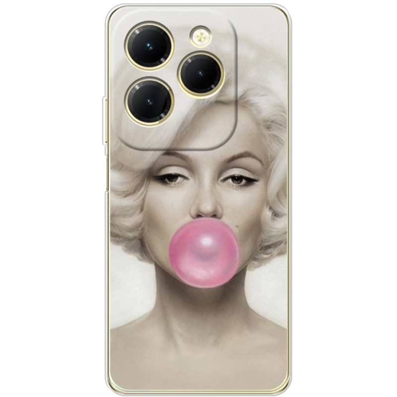 Чехол BoxFace Infinix Hot 40 Marilyn Monroe Bubble Gum