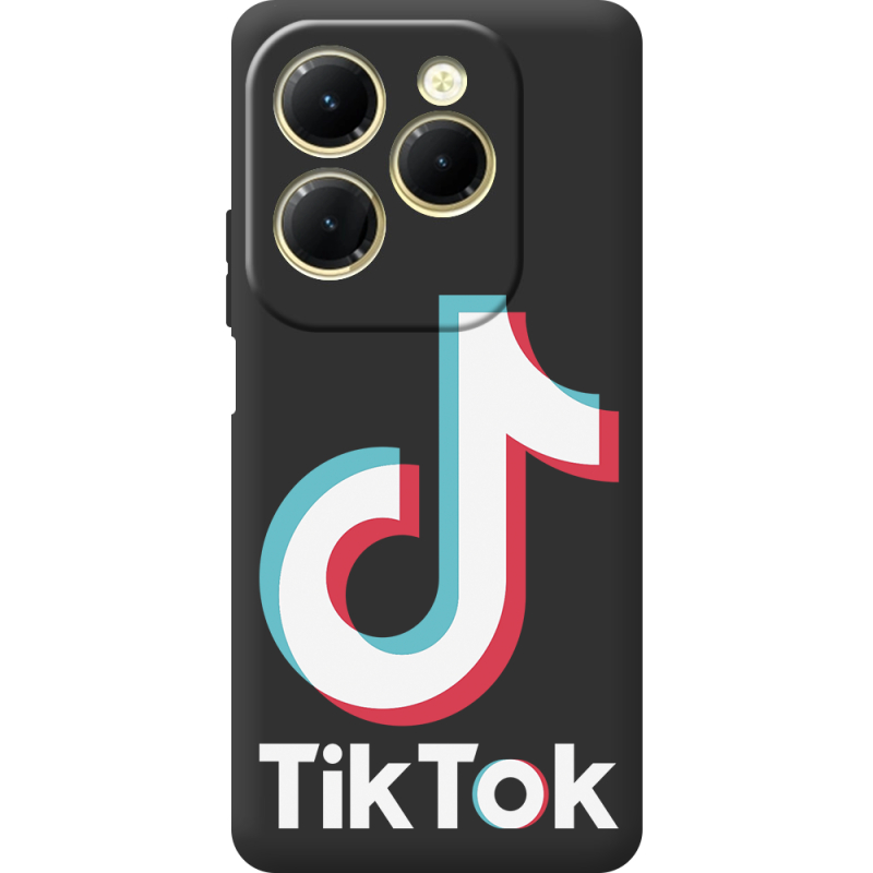 Черный чехол BoxFace Infinix Hot 40 Tik Tok