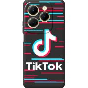 Черный чехол BoxFace Infinix Hot 40 Tik Tok