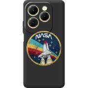 Черный чехол BoxFace Infinix Hot 40 NASA