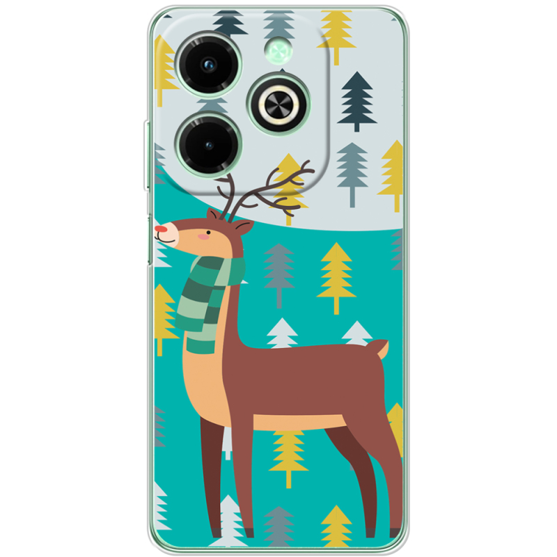 Чехол BoxFace Infinix Hot 40i Foresty Deer