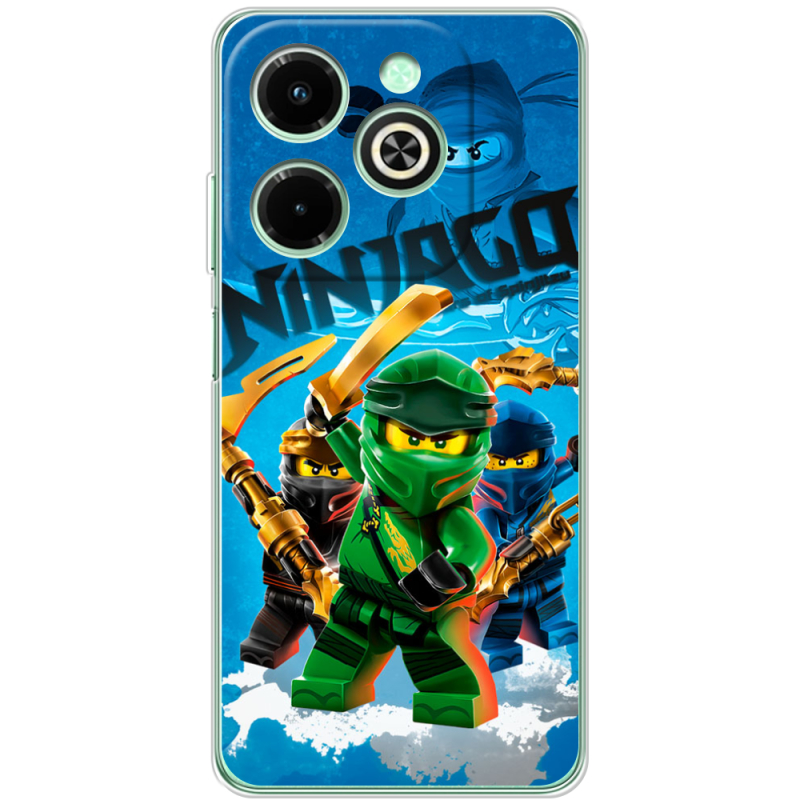 Чехол BoxFace Infinix Hot 40i Lego Ninjago