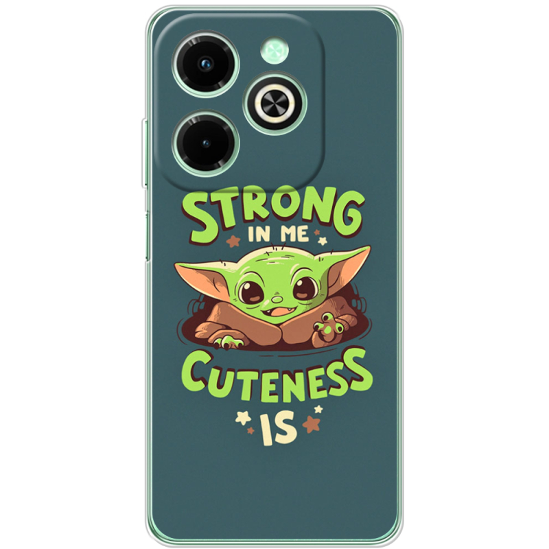 Чехол BoxFace Infinix Hot 40i Strong in me Cuteness is