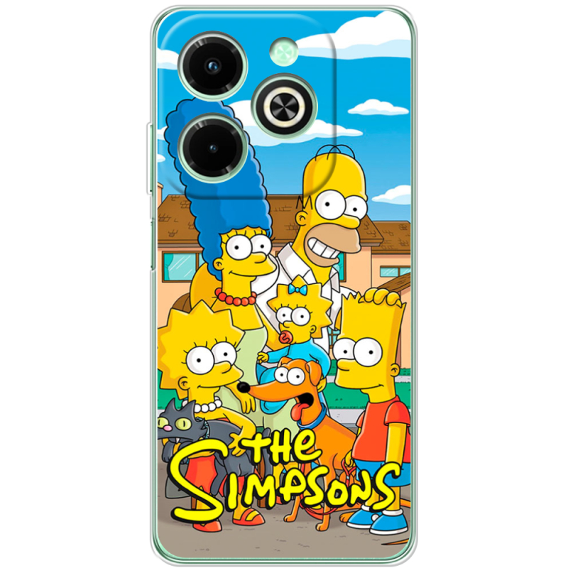 Чехол BoxFace Infinix Hot 40i The Simpsons