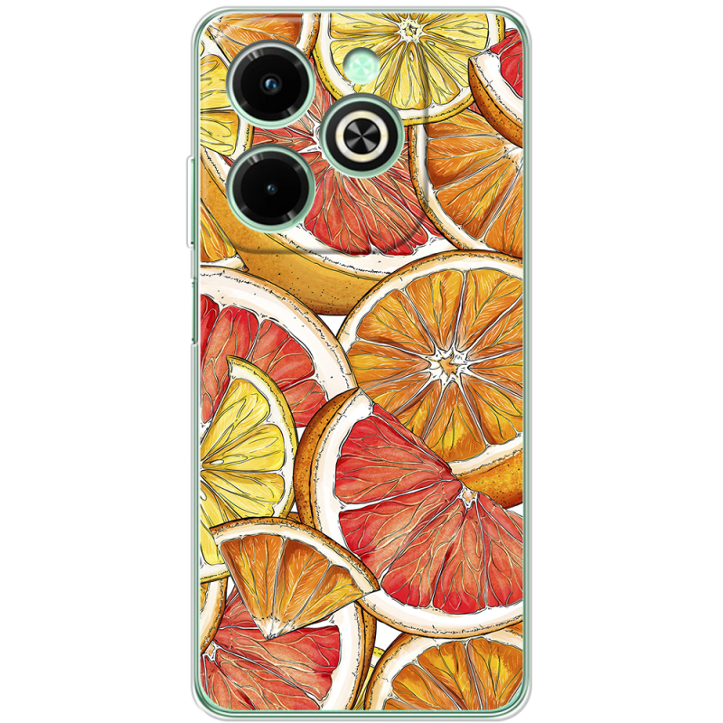 Чехол BoxFace Infinix Hot 40i Citrus Pattern