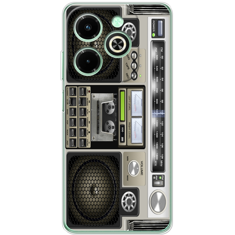 Чехол BoxFace Infinix Hot 40i Old Boombox