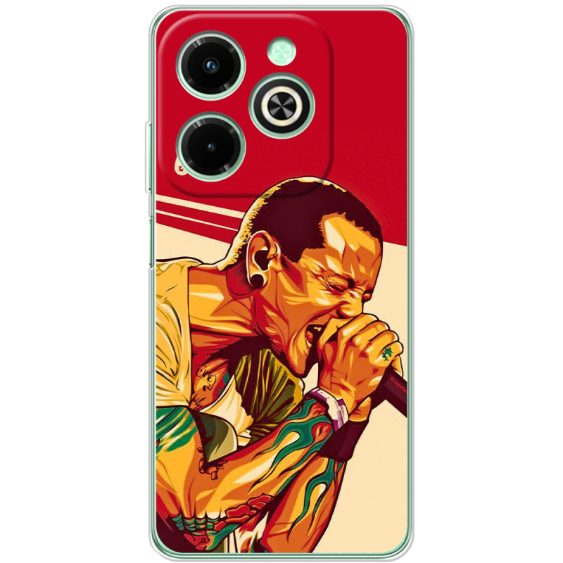 Чехол BoxFace Infinix Hot 40i Chester Bennington