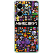 Чехол BoxFace Infinix Hot 40i Minecraft Mobbery