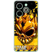 Чехол BoxFace Infinix Hot 40i StandOff 2 gold