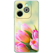 Чехол BoxFace Infinix Hot 40i Bouquet of Tulips