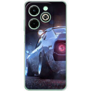 Чехол BoxFace Infinix Hot 40i Silver Car