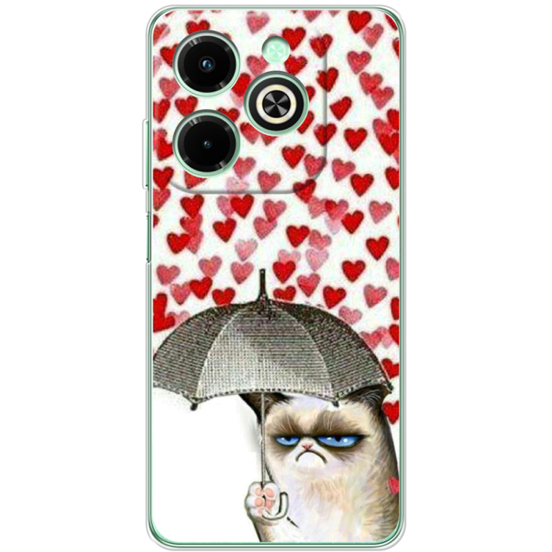 Чехол BoxFace Infinix Hot 40i Raining Hearts