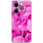 Чехол BoxFace Infinix Hot 40i Pink Flowers