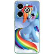 Чехол BoxFace Infinix Hot 40i My Little Pony Rainbow Dash