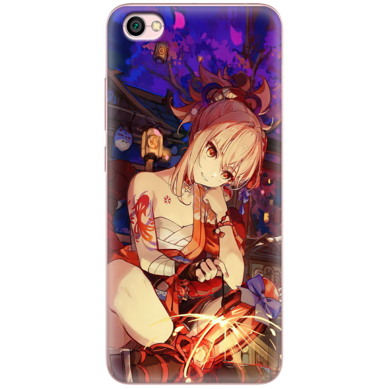 Чехол Uprint Xiaomi Redmi Note 5A Genshin Ёимия с огоньком