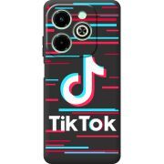 Черный чехол BoxFace Infinix Hot 40i Tik Tok