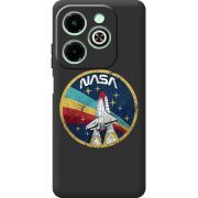 Черный чехол BoxFace Infinix Hot 40i NASA