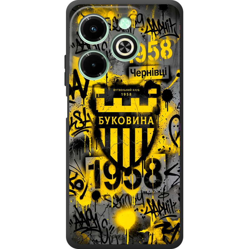 Черный чехол BoxFace Infinix Hot 40i 