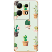 Чехол BoxFace Infinix Note 30 4G L-green Cacti