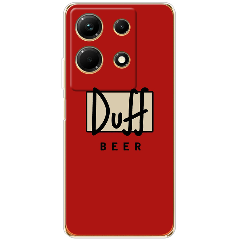 Чехол BoxFace Infinix Note 30 4G Duff beer