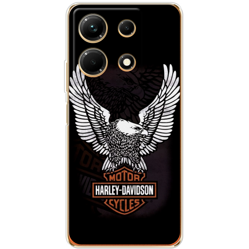 Чехол BoxFace Infinix Note 30 4G Harley Davidson and eagle