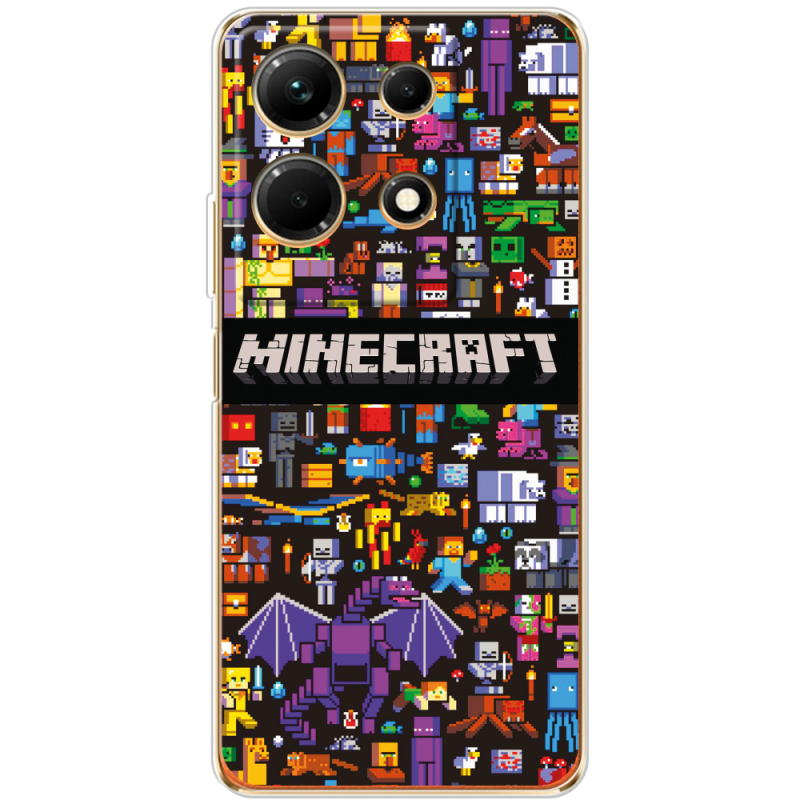 Чехол BoxFace Infinix Note 30 4G Minecraft Mobbery