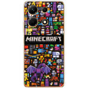 Чехол BoxFace Infinix Note 30 4G Minecraft Mobbery