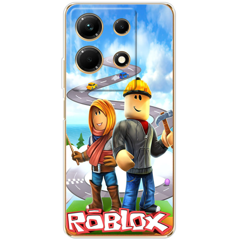 Чехол BoxFace Infinix Note 30 4G Roblox Білдерман