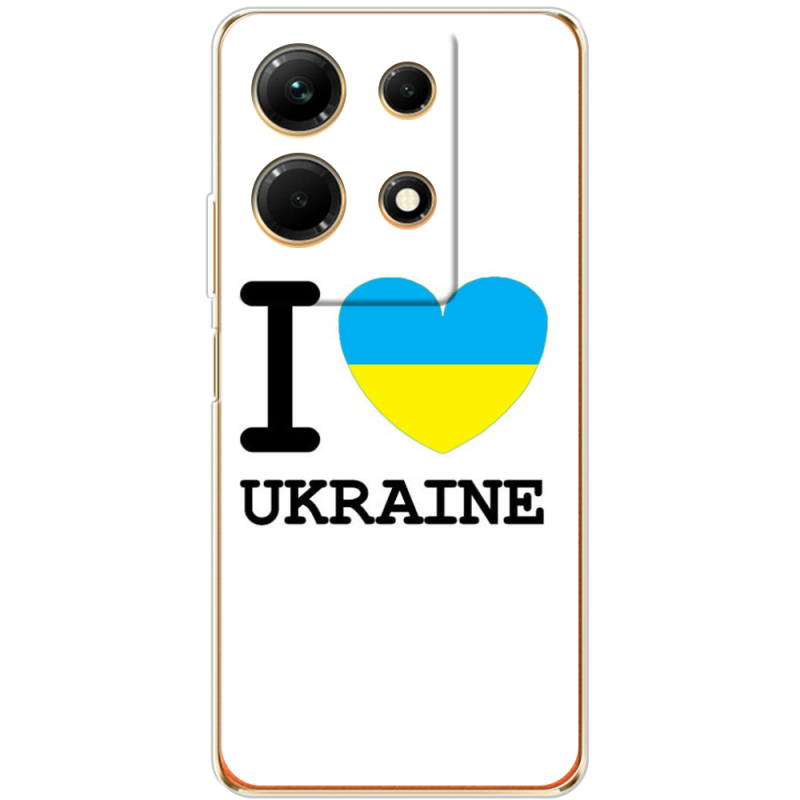 Чехол BoxFace Infinix Note 30 4G I love Ukraine