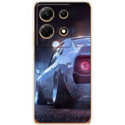 Чехол BoxFace Infinix Note 30 4G Silver Car