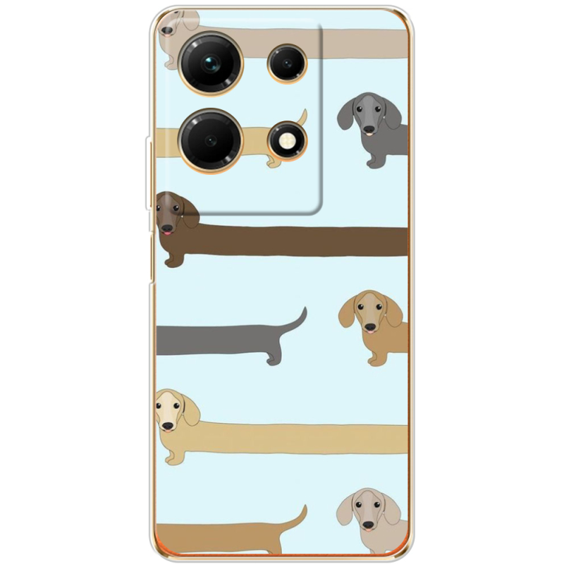 Чехол BoxFace Infinix Note 30 4G Dachshund