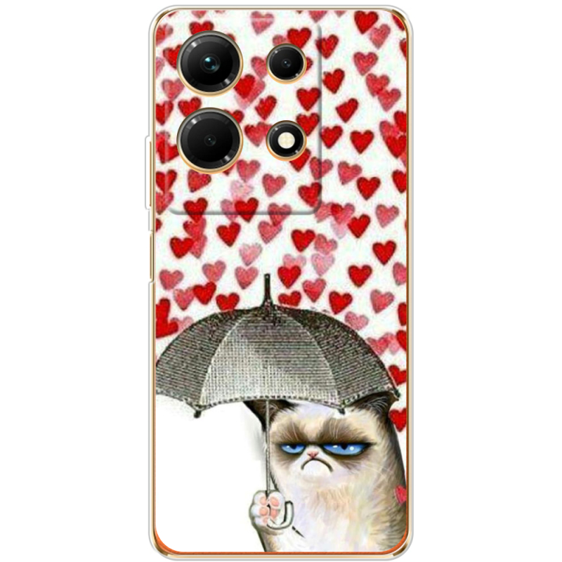 Чехол BoxFace Infinix Note 30 4G Raining Hearts