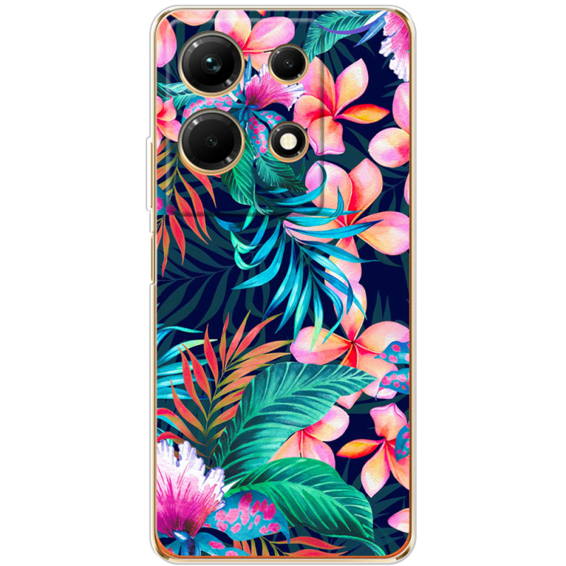 Чехол BoxFace Infinix Note 30 4G flowers in the tropics