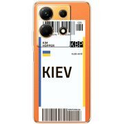Прозрачный чехол BoxFace Infinix Note 30 4G Ticket Kiev