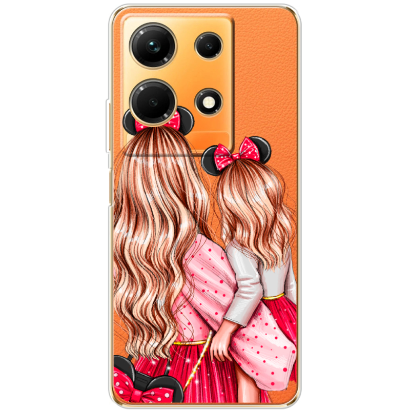 Прозрачный чехол BoxFace Infinix Note 30 4G Mouse Girls