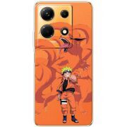 Прозрачный чехол BoxFace Infinix Note 30 4G Naruto and Kurama