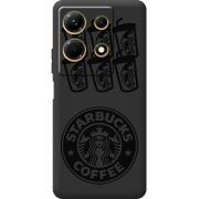 Черный чехол BoxFace Infinix Note 30 4G Black Coffee