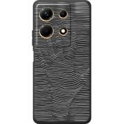 Черный чехол BoxFace Infinix Note 30 4G Optical Hand