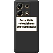 Черный чехол BoxFace Infinix Note 30 4G 