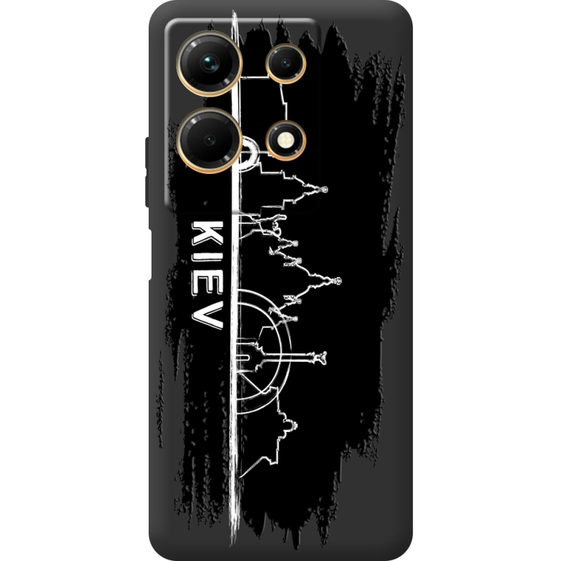 Черный чехол BoxFace Infinix Note 30 4G Kyiv