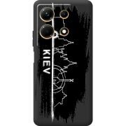 Черный чехол BoxFace Infinix Note 30 4G Kyiv