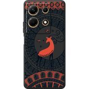 Черный чехол BoxFace Infinix Note 30 4G Ornament